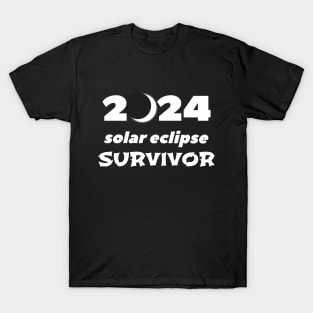 2024 Solar Eclipse Survivor T-Shirt